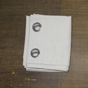 Eclipse Andes Grommet Blackout Single Curtain Panel White 50x84